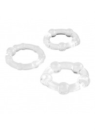 Набор из 3 эрекционных прозрачных колец - Boys of Toys - в Кисловодске купить с доставкой