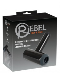 Черный мастурбатор с удобной ручкой Masturbator with 2 Functions - Orion - в Кисловодске купить с доставкой