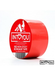 Красный скотч для фиксации Non-Sticky Bondage Tape - 15 м. - Intoyou - купить с доставкой в Кисловодске