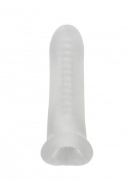 Белый фаллоудлинитель Striker - 13,5 см. - Lola Games - в Кисловодске купить с доставкой