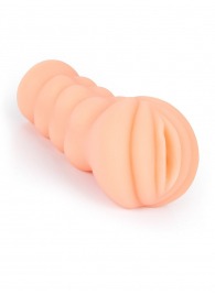 Телесный мастурбатор-вагина с эрекционными кольцами в комплекте - Sexy Girl - в Кисловодске купить с доставкой