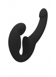 Черный безремневой страпон Share Lite - Fun Factory - купить с доставкой в Кисловодске