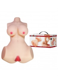 Мастурбатор-торс Aveline с 2 любовными тоннелями - Baile - в Кисловодске купить с доставкой