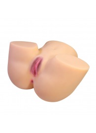 Телесный мастурбатор Liora с 2 любовными тоннелями - Baile - в Кисловодске купить с доставкой