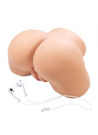 Телесный мастурбатор Olivia с 2 любовными отверстиями - Baile - в Кисловодске купить с доставкой