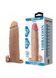 Телесная насадка на пенис Xerxes - 22 см. - Baile - в Кисловодске купить с доставкой