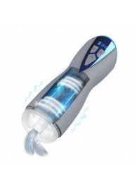 Интерактивный мастурбатор Eloa с вакуумом и вибрацией - Shots Media BV - в Кисловодске купить с доставкой