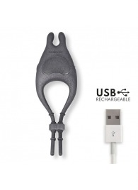 Черное эрекционное виброкольцо с управлением через приложение - Oninder - в Кисловодске купить с доставкой