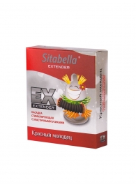 Стимулирующая насадка Sitabella Extender  Красный молодец - Sitabella - купить с доставкой в Кисловодске