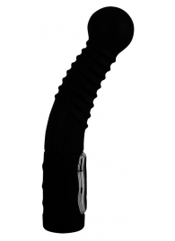 Чёрный стимулятор простаты с ротацией Prostate Twister - 20 см. - Orion - в Кисловодске купить с доставкой