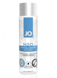 Охлаждающий лубрикант на водной основе JO Personal Lubricant H2O COOLING - 120 мл. - System JO - купить с доставкой в Кисловодске