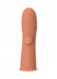 Насадка на фаллос с имитацией пирсинга - 14,7 см. - KOKOS - в Кисловодске купить с доставкой