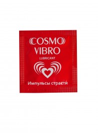 Пробник женского стимулирующего лубриканта на силиконовой основе Cosmo Vibro - 3 гр. - Биоритм - купить с доставкой в Кисловодске