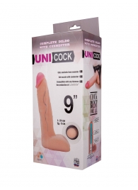 Фаллическая насадка Харнесс UNICOCK 9  - 24 см. - LOVETOY (А-Полимер) - купить с доставкой в Кисловодске