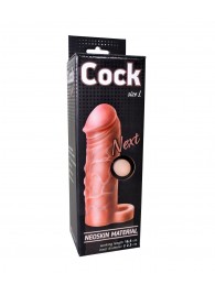 Фаллоудлинитель с кольцом COCK size L - 16,5 см. - LOVETOY (А-Полимер) - в Кисловодске купить с доставкой