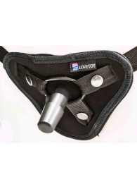 Вибрострапон с двумя насадками UniStrap - 18 и 18 см. - LOVETOY (А-Полимер) - купить с доставкой в Кисловодске