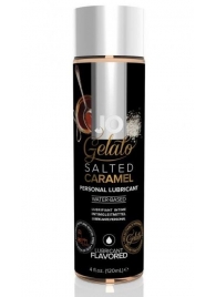 Лубрикант с ароматом солёной карамели JO GELATO SALTED CARAMEL - 120 мл. - System JO - купить с доставкой в Кисловодске