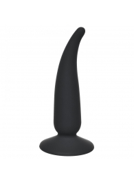 Чёрная анальная пробка P-spot Teazer Black - 12,2 см. - Lola Games - в Кисловодске купить с доставкой