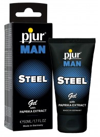 Эрекционный гель для пениса pjur MAN Steel Gel - 50 мл. - Pjur - купить с доставкой в Кисловодске