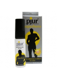 Пролонгирующий мужской спрей pjur SUPERHERO spray - 20 мл. - Pjur - купить с доставкой в Кисловодске