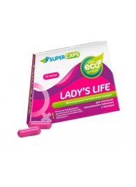 Возбуждающие капсулы Ladys Life - 14 капсул (0,35 гр.) - SuperCaps - купить с доставкой в Кисловодске