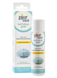 Нейтральный лубрикант на водной основе pjur MED Natural glide - 100 мл. - Pjur - купить с доставкой в Кисловодске