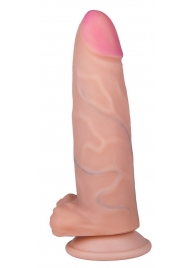 Фаллоимитатор COCK NEXT 6 с подошвой-присоской - 17 см. - LOVETOY (А-Полимер)