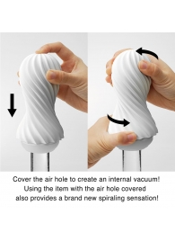 Мастурбатор FLEX Rocky Black с плотным рельефом - Tenga - в Кисловодске купить с доставкой