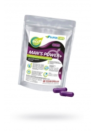 Капсулы для мужчин Man s Power+ с гранулированным семенем - 2 капсулы (0,35 гр.) - SuperCaps - купить с доставкой в Кисловодске