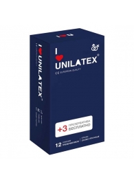 Ультрапрочные презервативы Unilatex Extra Strong - 12 шт. + 3 шт. в подарок - Unilatex - купить с доставкой в Кисловодске