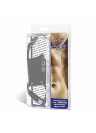 Кольцо на член и мошонку Cock Ring With 2  Ball Stretcher And Optional Weight Ring - BlueLine - в Кисловодске купить с доставкой