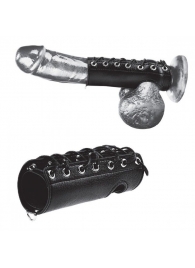 Сбруя на член на шнуровке 5  Cock Sheath - BlueLine - купить с доставкой в Кисловодске