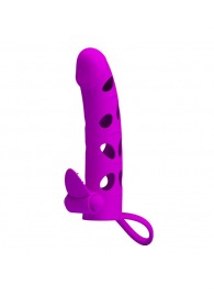 Насадка с закрытой головкой и виброэлементом для клиторального массажа - Baile - в Кисловодске купить с доставкой