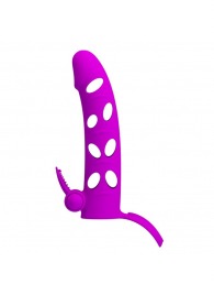 Насадка с закрытой головкой и виброэлементом для клиторального массажа - Baile - в Кисловодске купить с доставкой