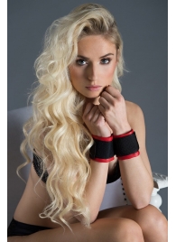 Полиуретановые манжеты для фиксации рук вместе Bound Together Wrist Restraints - Blush Novelties - купить с доставкой в Кисловодске
