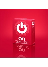 Супертонкие презервативы ON) Super Thin - 3 шт. - ON) - купить с доставкой в Кисловодске