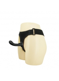 Страпон с изогнутой головкой Ultra Harness Curvy Dildo - 15,8 см. - Baile - купить с доставкой в Кисловодске