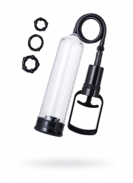 Вакуумная помпа A-toys с уплотнителем и эрекционными кольцами - A-toys - в Кисловодске купить с доставкой