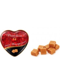 Массажная свеча с ароматом карамели Bougie Massage Candle - 35 мл. - Plaisir Secret - купить с доставкой в Кисловодске