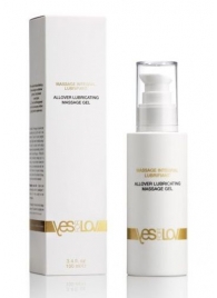 Массажный гель-смазка на силиконовой основе Allover Massage Gel - 100 мл. - YESforLOV - купить с доставкой в Кисловодске