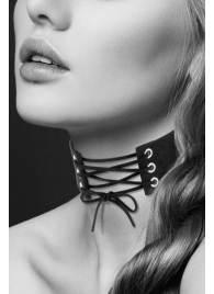 Оригинальный ошейник-чокер со шнуровкой - Bijoux Pour Toi - купить с доставкой в Кисловодске