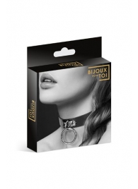 Узенький ошейник из полиуретана с кольцом - Bijoux Pour Toi - купить с доставкой в Кисловодске