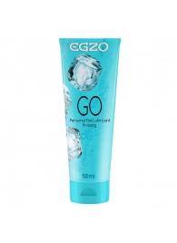 Пролонгирующий лубрикант на водной основе Egzo Go - 50 мл. - EGZO - купить с доставкой в Кисловодске