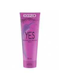 Согревающий лубрикант на водной основе Egzo Yes - 50 мл. - EGZO - купить с доставкой в Кисловодске