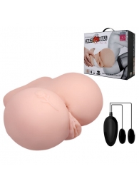 Вагина и анус с вибрацией CrazyBull Vagina and Ass - Baile - в Кисловодске купить с доставкой