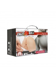 Вагина и попка с вибрацией CRAZY BULL - Baile - в Кисловодске купить с доставкой