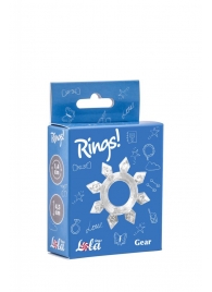 Прозрачное эрекционное кольцо Rings Gear - Lola Games - в Кисловодске купить с доставкой