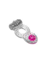Прозрачное эрекционное кольцо Rings Ringer - Lola Games - в Кисловодске купить с доставкой