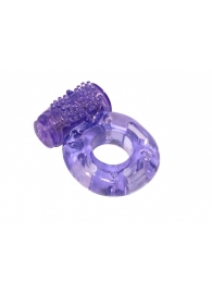 Фиолетовое эрекционное кольцо с вибрацией Rings Axle-pin - Lola Games - в Кисловодске купить с доставкой
