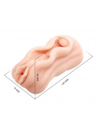 Реалистичная вагина-мастурбатор с необычным дизайном - Baile - в Кисловодске купить с доставкой